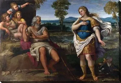 Эрминия укрывается (Erminia takes Refuge with the Shepherds)