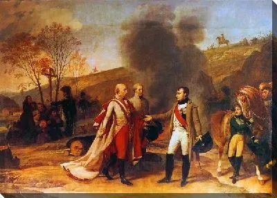 Интервью Наполеона I и Франсуа II после битвы при Аустерлице (Interview of Napoleon I and Francois II after the Battle of Austerlitz)