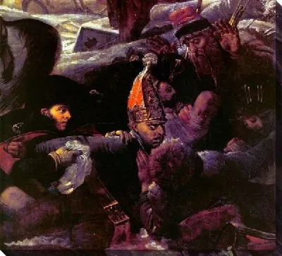 Наполеон на поле битвы при Прейсиш-Эйлау. Фрагмент (Napoleon on the battle field of Eylau (Detail)