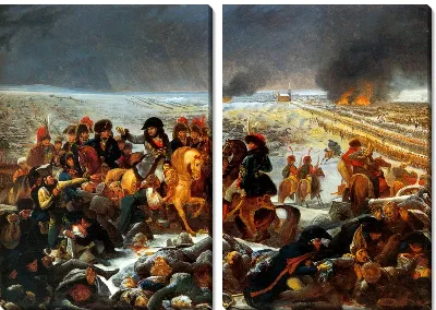 Картина Наполеон на поле битвы при Прейсиш-Эйлау (Napoleon on the battle field of Eylau (Detail)