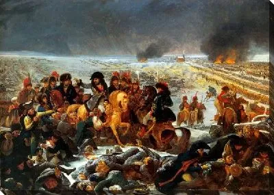 Наполеон на поле битвы при Прейсиш-Эйлау (Napoleon on the battle field of Eylau (Detail)
