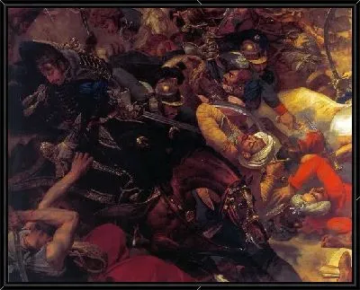 Картина Битва при Абукире. Фрагмент (Battle of Aboukir (Detail)