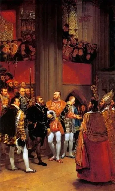 Картина Иеремия Франсуа и Чарльз (Jeremiah Francois and Charles July to visit the hills of Saint-Denis tombeaux)