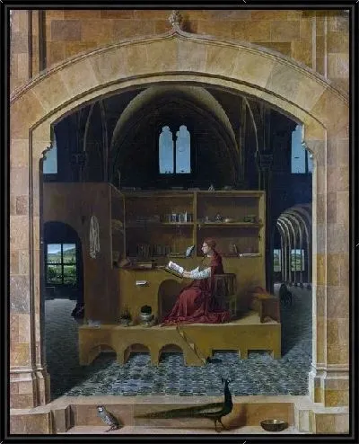 Картина Святой Иероним (Saint Jerome in his Study)
