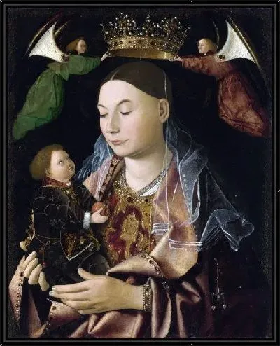Картина Мадонна с младенцем (The Virgin and Child) №16