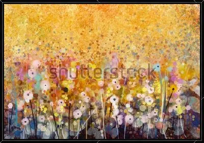 Яркое цветочное поле №2