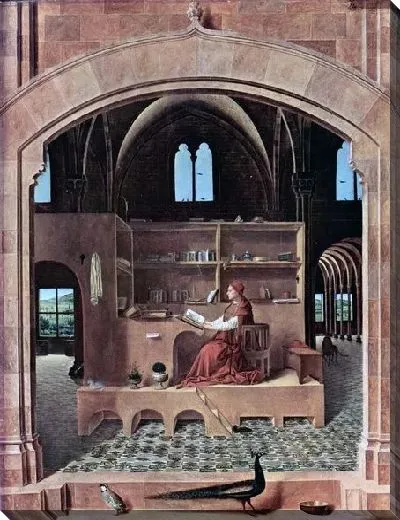 Картина Святой Иероним в келье (Hl. Hieronymus im Gehaus)