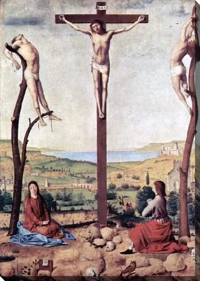 Картина Распятие. Мария (Crucifixion. Mary)