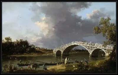 Картина Старый мост Уолтон (Old Walton Bridge)