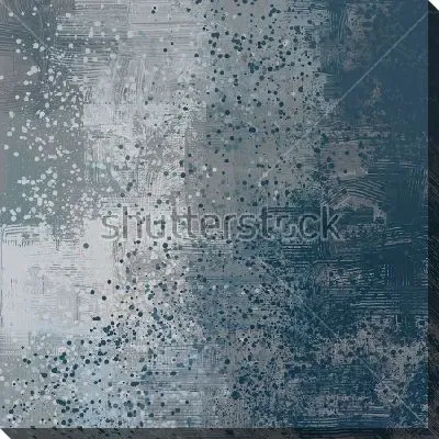 Монохромная композиция в серых тонах с тёмными и светлыми брызгами