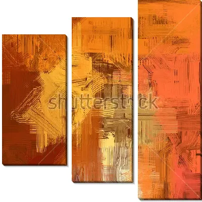 Оранжевое настроение - композиция в оттенках жёлтого, оранжевого, морковного и коричневого цвета