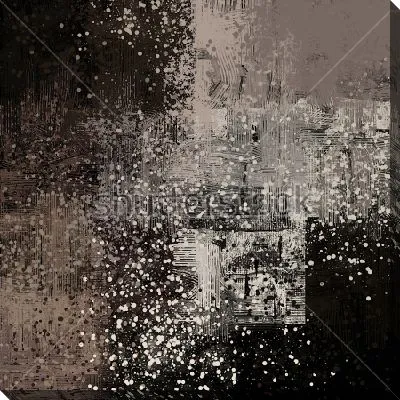 Мелкие брызги на контрастном чёрно-сером фоне