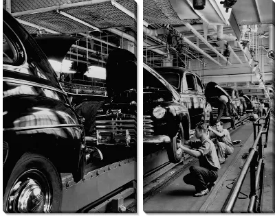 Модульная картина Автомобиль №42