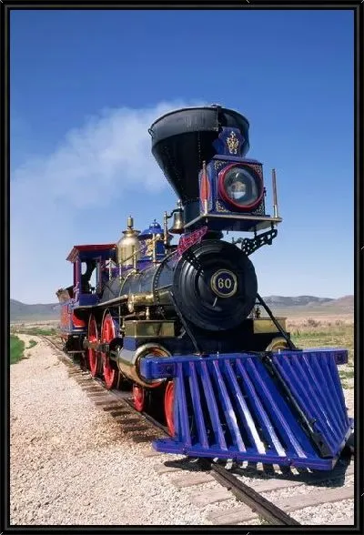 Картина Паровоз №19