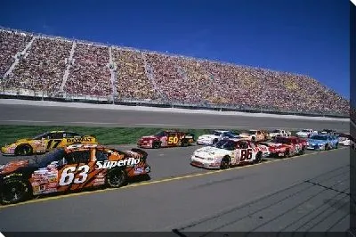 Постер Гоночный автомобиль