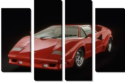 Модульная картина Гоночный автомобиль №4