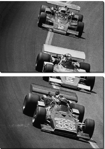 Модульная картина Гоночный автомобиль №11