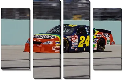 Модульная картина Гоночный автомобиль №14