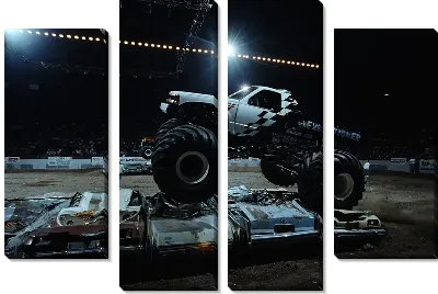 Модульная картина Гоночный автомобиль №15