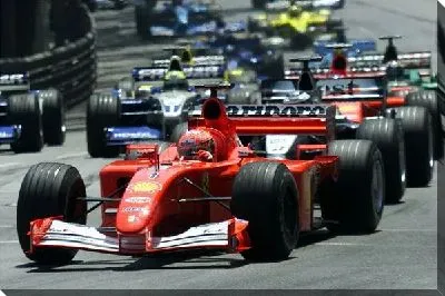 Постер Гоночный автомобиль №16