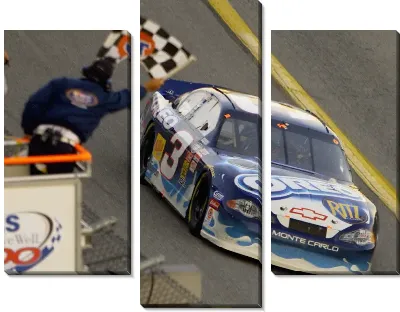 Модульная картина Гоночный автомобиль №17