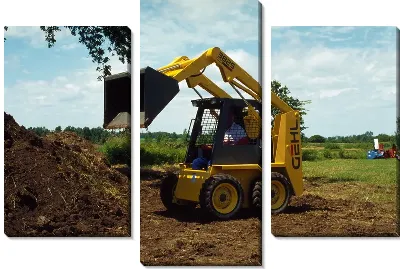 Модульная картина Самосвал №7