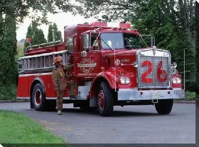 Постер Пожарная машина №3