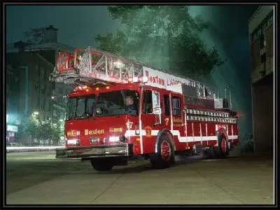 Картина Пожарная машина №4