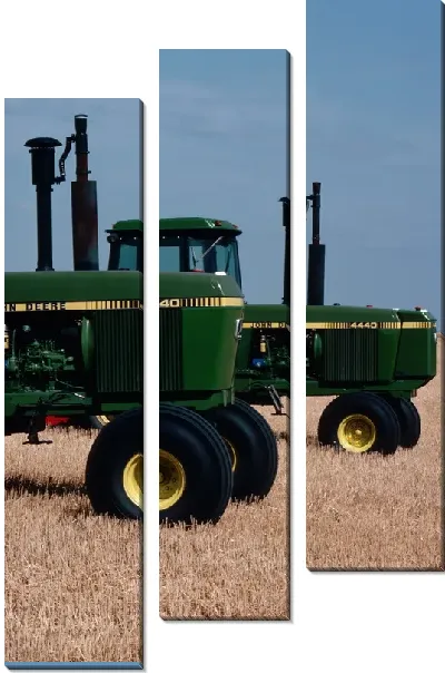 Модульная картина Трактор №11