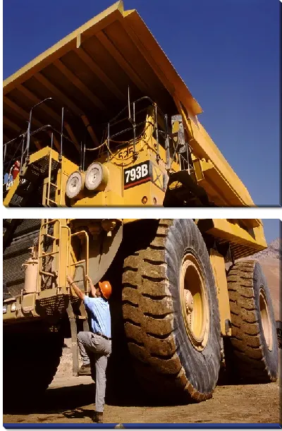 Модульная картина Грузовик №6