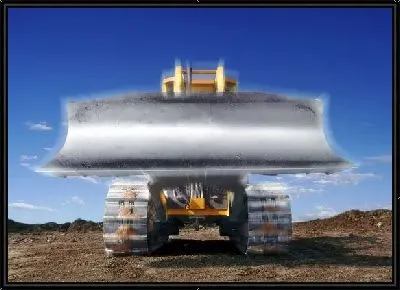 Картина Бульдозер №2