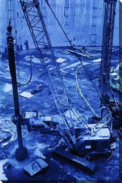 Постер Кран