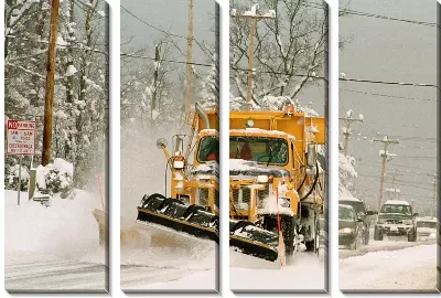 Модульная картина Грузовик №9