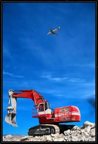 Картина Экскаватор №5