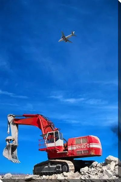 Постер Экскаватор №5