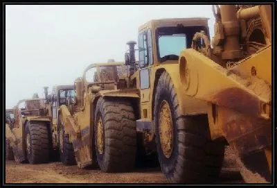 Картина Бульдозер №4