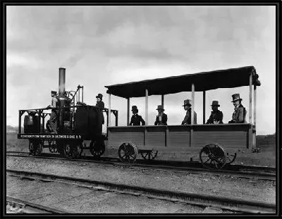 Картина Паровоз №38