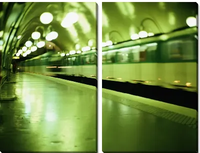 Модульная картина Метро №10