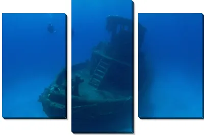 Модульная картина Лодка №14