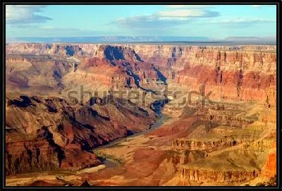 Картина Очень красивая панорама Национального парка Гранд-Каньон (США, штат Аризона)