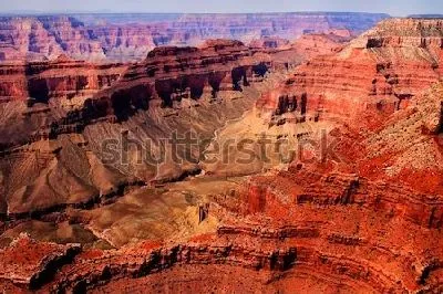 Плакат Фантастический вид на Коридора Дракона - самого широкого и глубокого места Гранд-Каньона (США, штат Аризона)