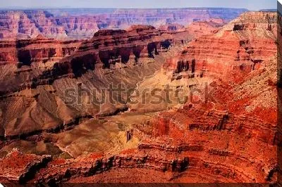 Постер Фантастический вид на Коридора Дракона - самого широкого и глубокого места Гранд-Каньона (США, штат Аризона)