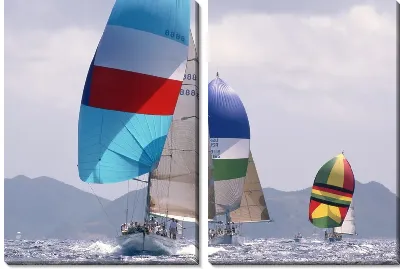 Модульная картина Парусник №58