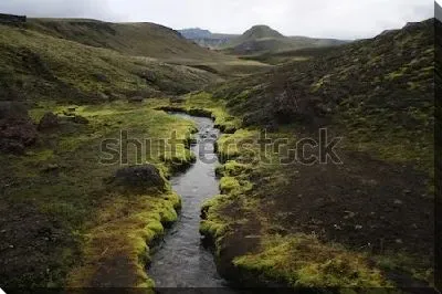 Постер Удивительные природные ландшафты Исландии