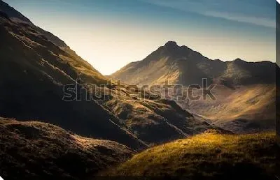 Постер Великолепные горы Хайленд (Шотландия)