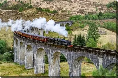 Виадук Гленфиннан - самый длинный виадук Шотландии