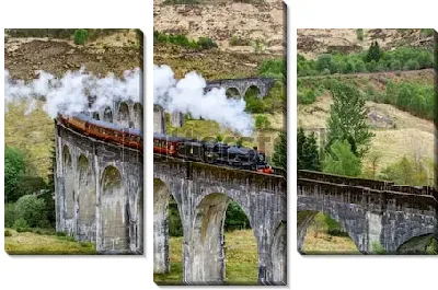 Виадук Гленфиннан - самый длинный виадук Шотландии