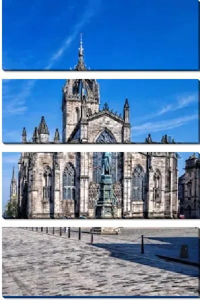 Модульная картина Собор святого Джайлса в Эдинбурге (Шотландия)