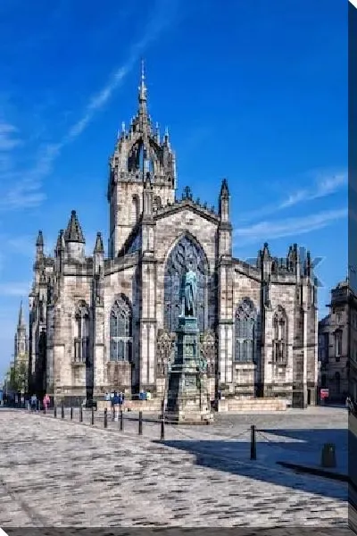 Постер Собор святого Джайлса в Эдинбурге (Шотландия)