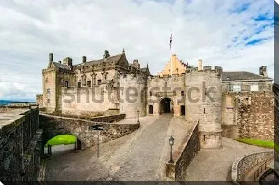 Замок Стерлинг - один из самых больших и важных замков в Шотландии 